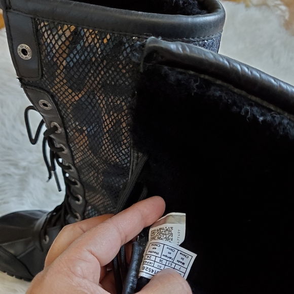 UGG Adirondack II Tall Exotic Velvet Snow Boots - Picture 3 of 7